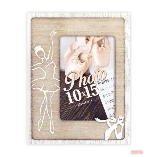 Bild von Bilderrahmen Holz, für Foto 10x15cm, Dance, PN2246 - VE 3