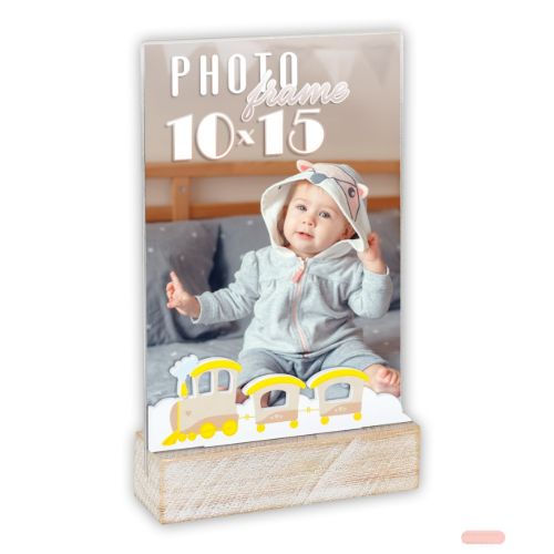 Bild von Bilderrahmen Holz/Plexi Daniele Vertikal 10x15, HN5246 - VE 3