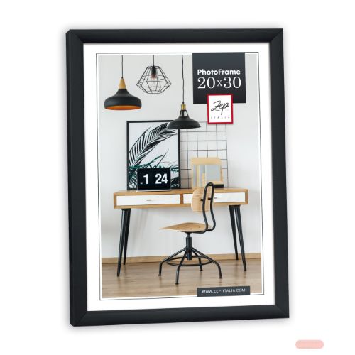 Bild von Bilderrahmen Kunststoff Basic Frame Black (40x40) KB17 - VE 6