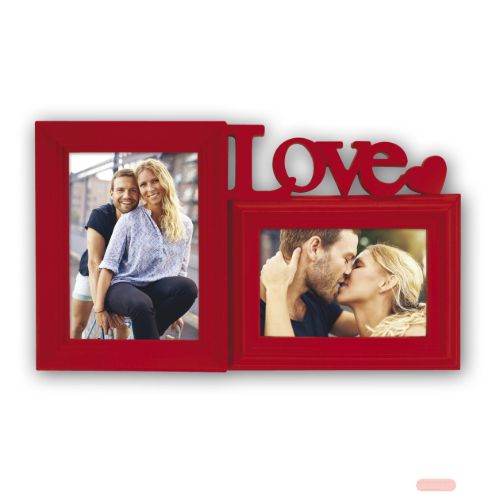 Bild von Bilderrahmen Kunststoff Caracas Red 10x15 13x18 (35x21) XB12R - VE 3
