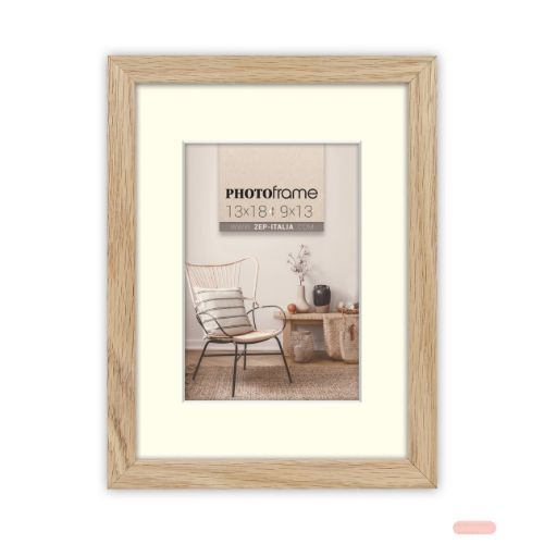 Bild von Bilderrahmen Malmo Natural aus MDF für Foto 10x15/15x20cm, V4568N - VE 3