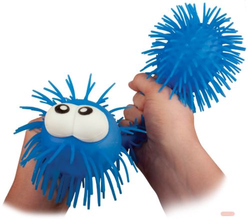 Bild von BLINKING BOG EYED BUGGLIES, Stretch-Raupe ca.26cm, im Display - VE 12