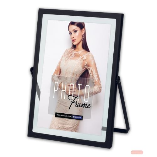 Bild von Bilderrahmen Metall Marion Black für 1 Foto 13x18cm, VS757B - VE 3