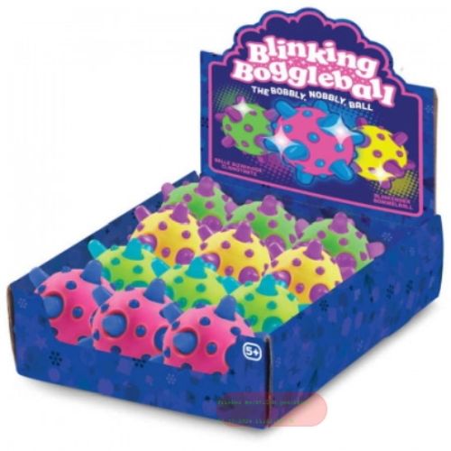 Bild von BLINKING BOGGLEBALL, Stachelball blinkend, ca.6cm, Display - VE 12