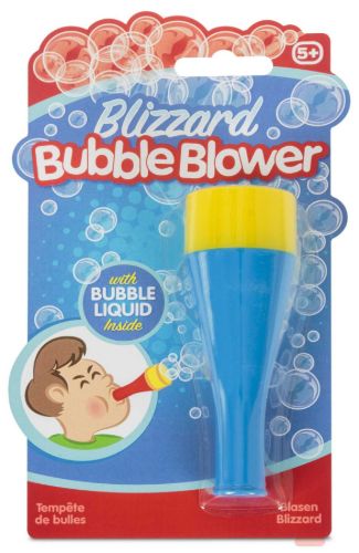 Bild von BLIZZARD BUBBLE BLOWER, Magisches Seifenblasengerät,ca.10cm, Headerkarte - VE 12