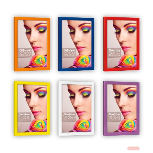 Bild von Bilderrahmen Kunststoff Color Darwin 10x15cm, mehrfach gemischt - VE 12