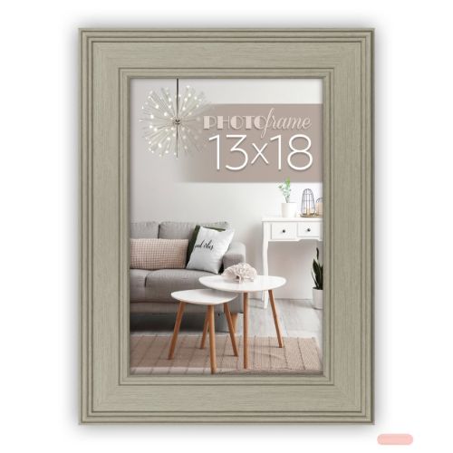Bild von Bilderrahmen Kunststoff Spoleto grey 13x18cm, DT357G