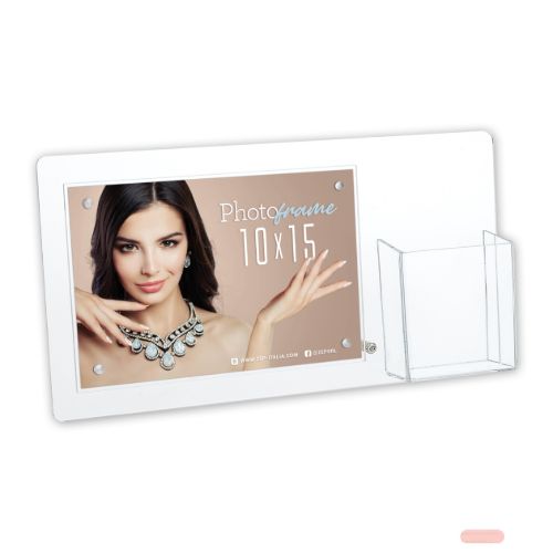 Bild von Bilderrahmen Lowell, acryl, für Foto 10x15cm, EW325 - VE 3