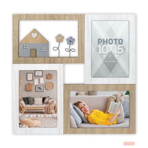 Bild von Bilderrahmen Malcesine 3x10x15 (29,5x29,5), HY7844