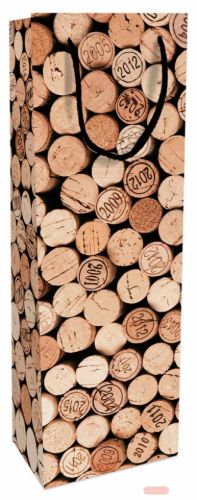 Bild von Bouchon, Geschenktasche Lack glänzend, 12x37x8cm - VE 8