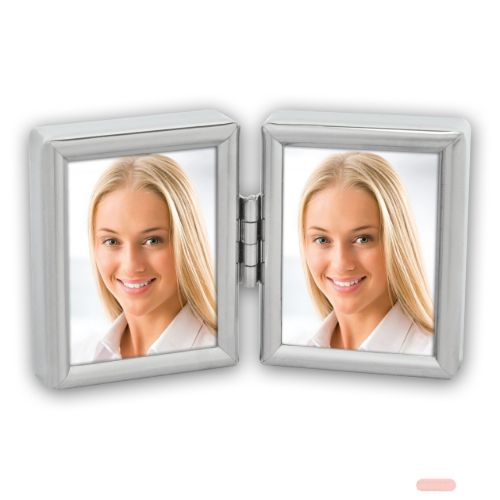 Bild von Bilderrahmen Mini Metall doppel 2x3,5x4,5cm, 8735DL - VE 4
