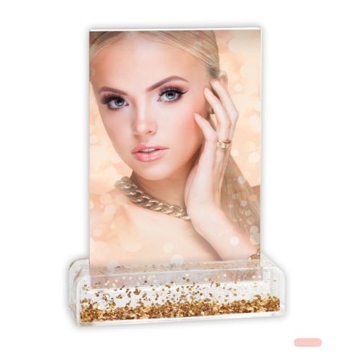 Bild von Bilderrahmen Plexi Wynn Gold 10x15, PY394 - VE 3