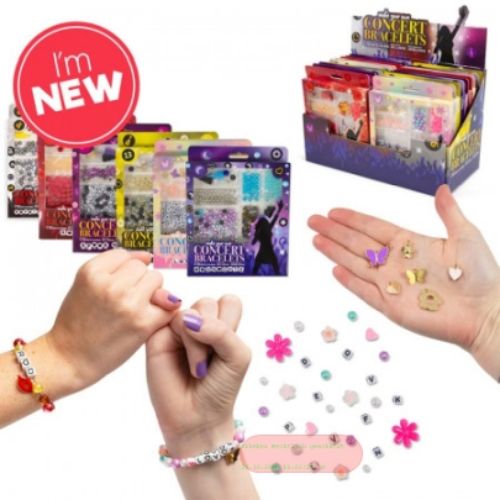 Bild von CONCERT BRACELETS - MEDIUM BOX ASSORTMENT,Armband Bastelset, 6 x ass.,Display - VE 18 (SR)