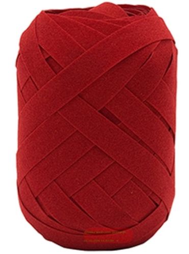 Bild von Eiknäuel Jumbo Samt, Polyband 10mmx12m , rot - VE 6