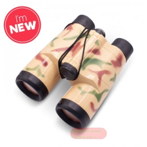 Bild von BINOCULARS, Fernglas 13cm, tarnfarbe, Blisterverpackung - VE 12