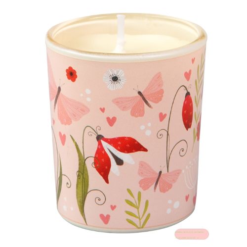 Bild von Display Duft-Kerzen im Glas, ca.4,5cm, Secret Garden, English Roses