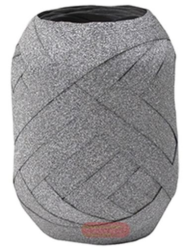 Bild von Eiknäuel Jumbo Glamour, Polyband 10mmx15m , silber - VE 6