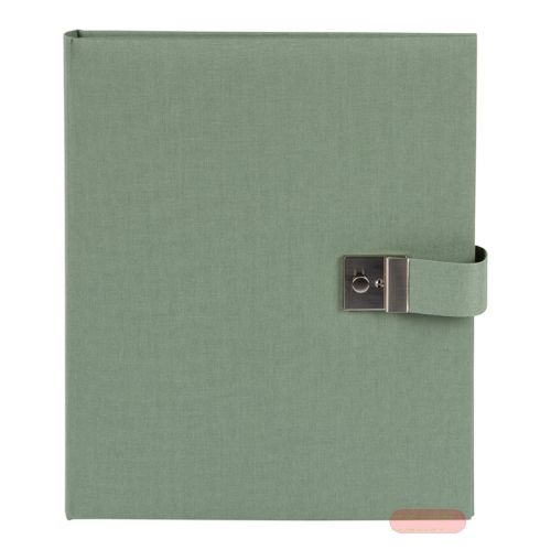 Bild von Dokumentenmappe mit 5 Taschen, Leinen, 24.5x30.5cm, Bella Vista, artichoke