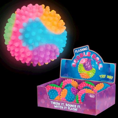 Bild von FLASHING BOBBLE BALL, Leuchtender Ball inkl. batt., Display - VE 6