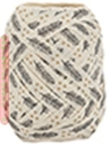 Bild von Eiknäuel Baumwolle 10mm x 12m, Tannengrün, gold-schwarz - VE 6