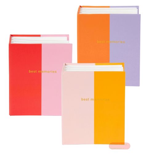 Bild von Einsteckalbum Hardcover geb. für 100 Fotos 10x15cm, Coloration sortiert (3) - VE 24