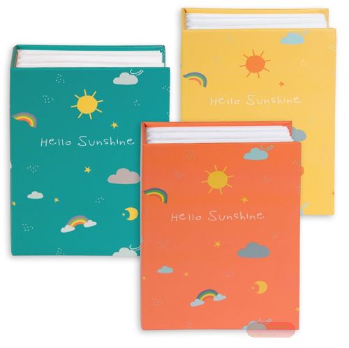 Bild von Einsteckalbum Hardcover geb. für 100 Fotos 10x15cm, Sunshine sortiert (3) - VE 24