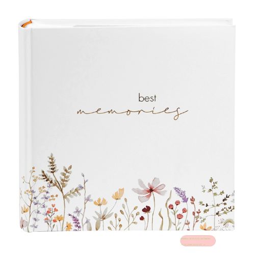 Bild von Einsteckalbum Hardcover geb. für 200 Fotos 10x15cm, Bloom - VE 12