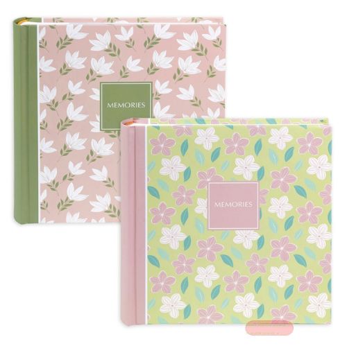 Bild von Einsteckalbum Hardcover geb. für 200 Fotos 10x15cm, Blossom Story sortiert - VE 12