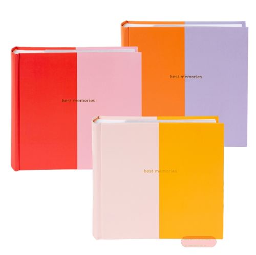 Bild von Einsteckalbum Hardcover geb. für 200 Fotos 10x15cm, Coloration sortiert (3) - VE 12
