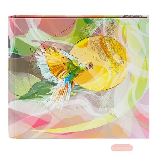 Bild von Fotoalbum 28x25,5cm mit verdeckter 2-Ringmechanik, 50 Seiten, The Parrot