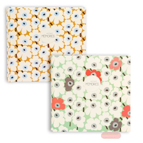 Bild von Einsteckalbum Hardcover geb. für 200 Fotos 10x15cm, Flower Collection sortiert - VE 12