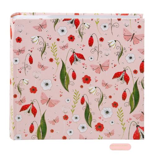 Bild von Einsteckalbum Hardcover geb. für 200 Fotos 10x15cm, Secret Garden pink