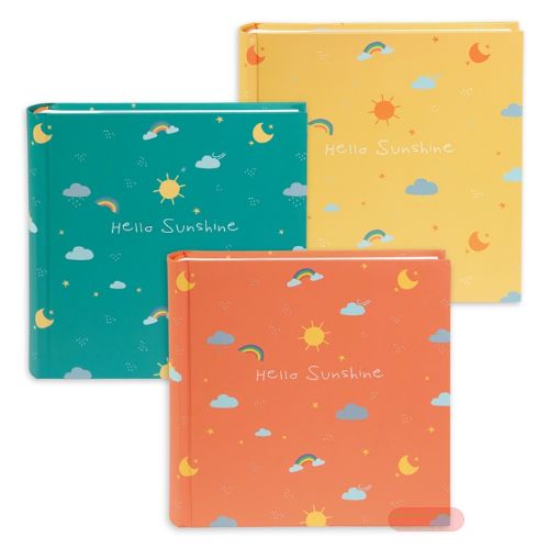 Bild von Einsteckalbum Hardcover geb. für 200 Fotos 10x15cm, Sunshine sortiert (3) - VE 12