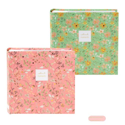 Bild von Einsteckalbum Hardcover geb. für 300 Fotos 10x15cm, Floral Whisper sortiert - VE 6