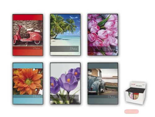 Bild von Einsteckalben Motive mehrfach gemischt für 40 Fotos 10x15 in Box, ZP20-080, MA4640 - VE 36