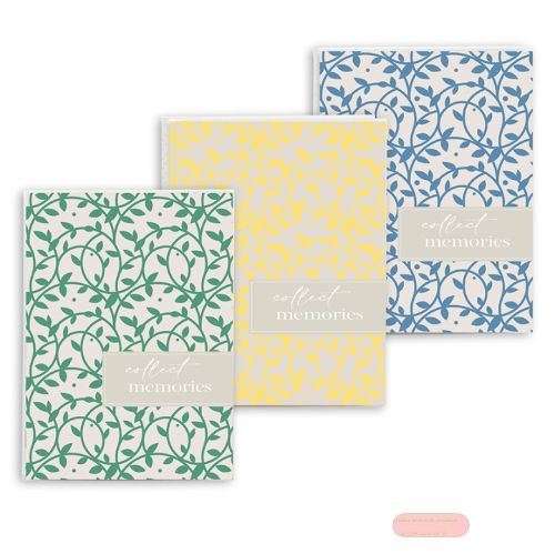 Bild von Einsteckalben Softcover für 32 Fotos 10x15cm, Florentine sortiert (3) - VE 24
