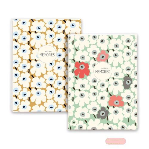 Bild von Einsteckalben Softcover für 32 Fotos 10x15cm, Flower Collection sortiert - VE 2