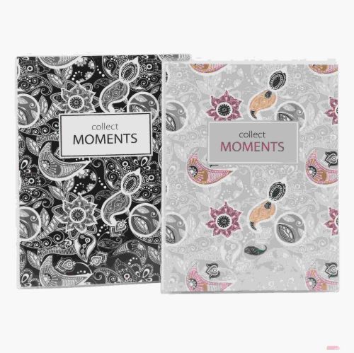 Bild von Einsteckalben Softcover für 32 Fotos 10x15cm, New Paisley sortiert - VE 24