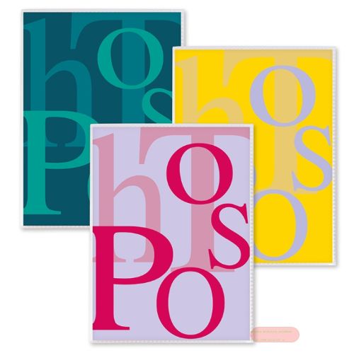 Bild von Einsteckalben Softcover für 32 Fotos 10x15cm, p-h-o-t-o-s sortiert (3) - VE 24