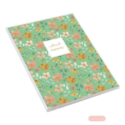 Bild von Einsteckalben Softcover für 32 Fotos 13x18cm, Floral Whisper sortiert - VE 24