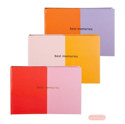 Bild von Einsteckalbum Hardcover für 40 Fotos 10x15cm, Coloration sortiert (3) - VE 24