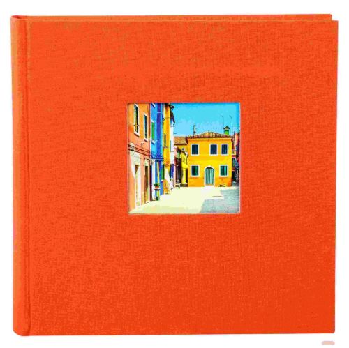 Bild von Einsteckalbum Hardcover geb. f.200 Fotos 10,5cmx15,5cm, p.p., B.Vista golden orange