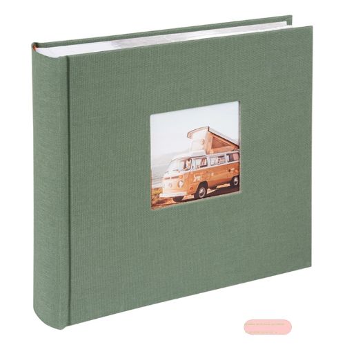 Bild von Einsteckalbum Hardcover geb. f.200 Fotos 10,5cmx15,5cm, p.p.,Bella Vista artichoke