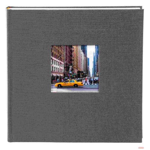 Bild von Einsteckalbum Hardcover geb. f.200 Fotos 10,5cmx15,5cm, p.p.,Bella Vista grau