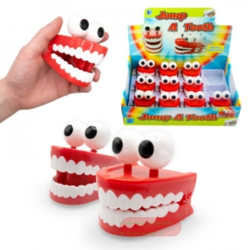 Bild von EYEBALL CHATTERING TEETH, Gebisse, kunststoff, Display - VE 12