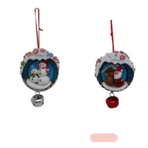 Bild von Fimo-Hänger Backförmchen, ca.7x3x12cm, 2-fach ass. - VE 12