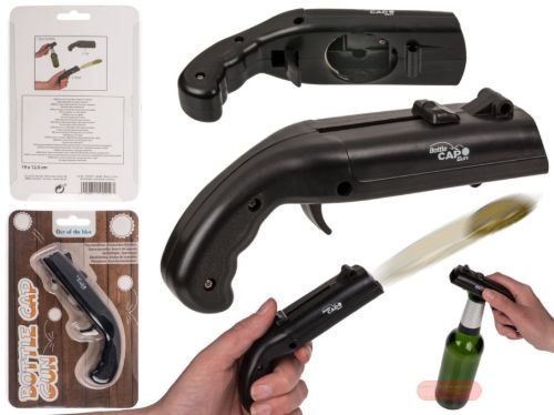 Bild von Flaschenöffner Kapsel-Schiesser, ca.19x12cm, Blisterverpackung - VE 12
