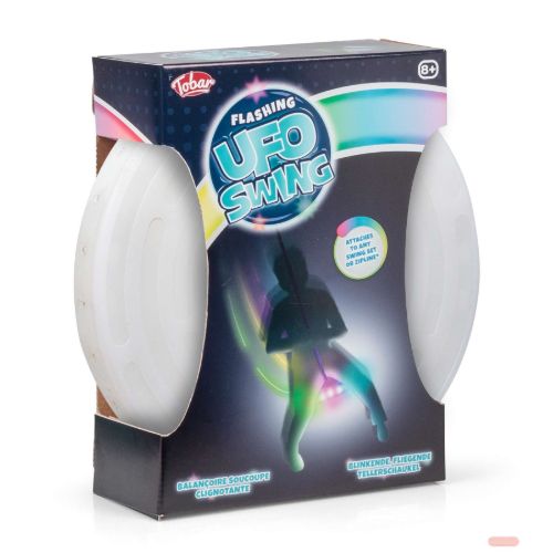 Bild von FLASHING UFO SWING SEAT, Sitz an Schnur, batterienbetr. ca.28cm, Box