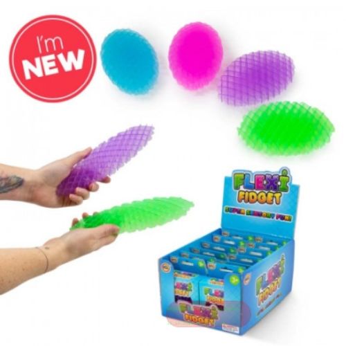 Bild von FLEXI FIDGET SMALL, Fingerspiel flexi ca.8x12cm, Box, im Display - VE 12