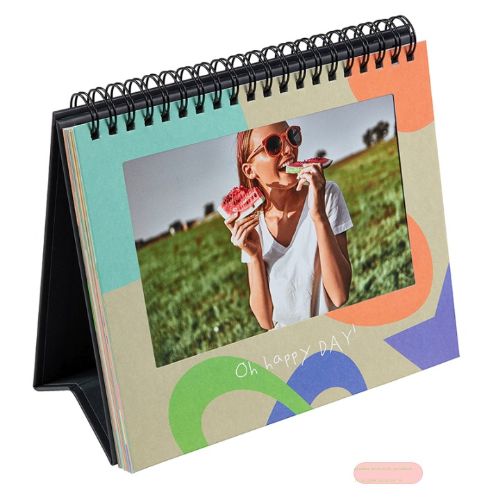 Bild von Flip-Rahmen für 12 Fotos, ca.18x16x2cm, Happy Day - VE 6